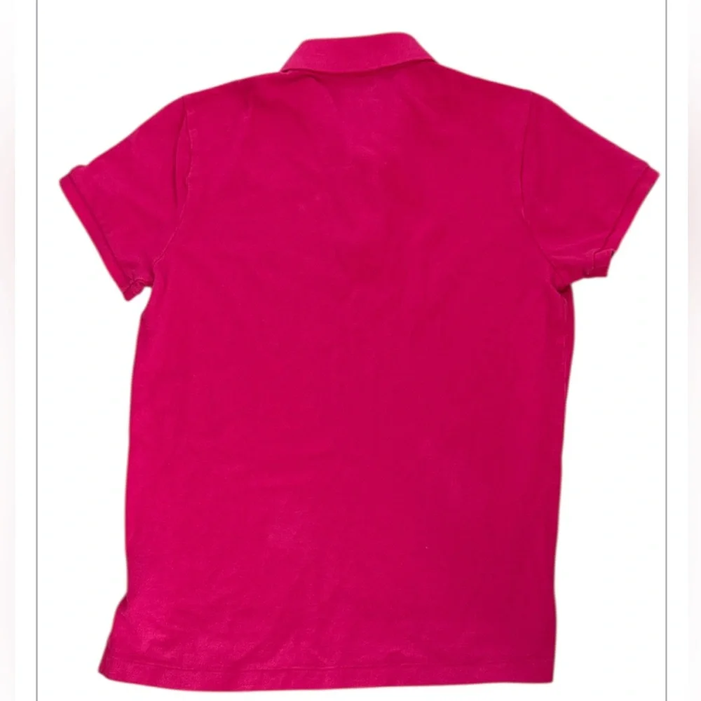RALPH LAUREN Hot Pink Polo Shirt Classic Fit Size M - Picture 6 of 7
